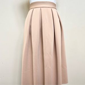 Midi Prom Scuba Skirt